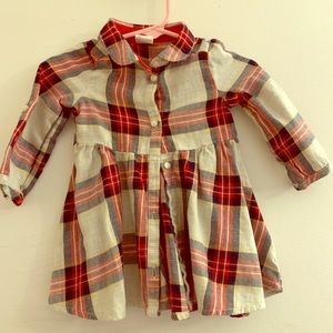Kids Plaid Blouse